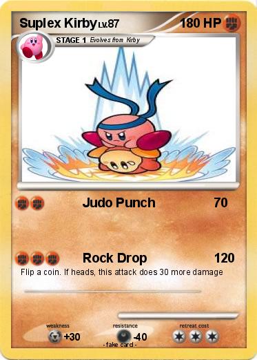 Pokemon Suplex Kirby