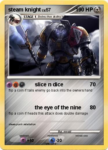 Pokemon steam knight