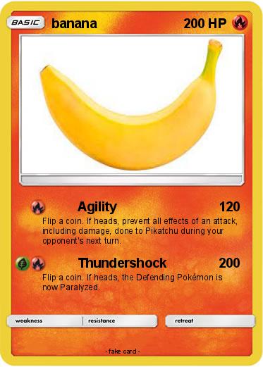 Pokemon banana