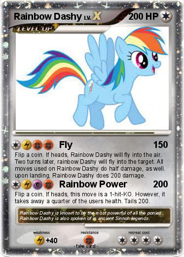 Pokemon Rainbow Dashy