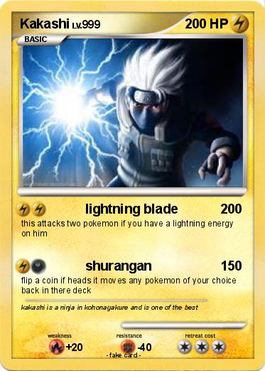 Pokemon Kakashi