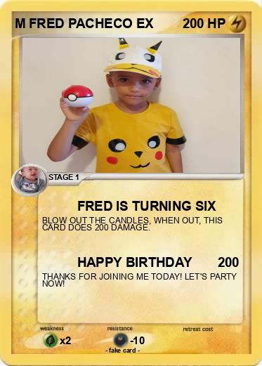 Pokemon M FRED PACHECO EX