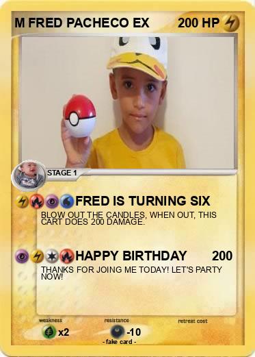 Pokemon M FRED PACHECO EX
