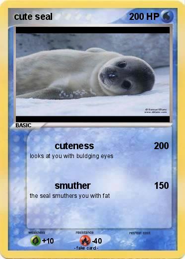 Pokemon cute seal