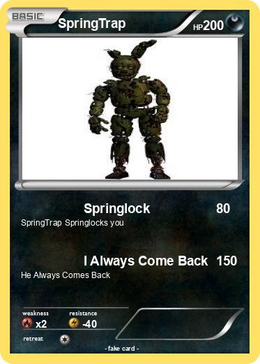 Pokemon SpringTrap