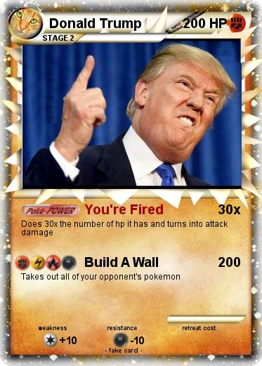 Pokemon Donald Trump