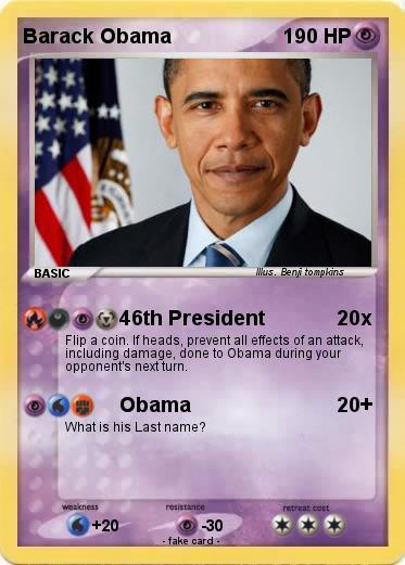 Pokemon Barack Obama