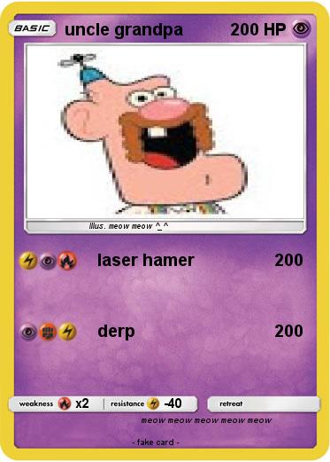 Pokemon uncle grandpa