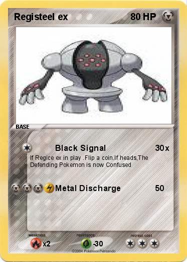 Pokemon Registeel ex