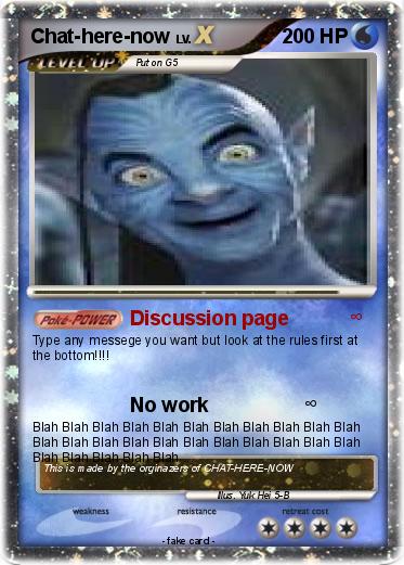 Pokemon Chat-here-now