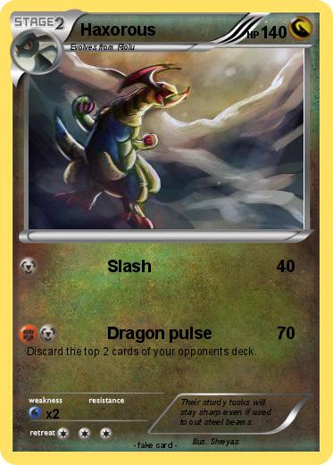 Pokemon Haxorous