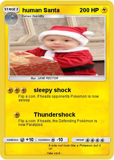 Pokemon human Santa