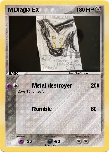 Pokemon M Diagla EX