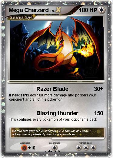Pokemon Mega Charzard
