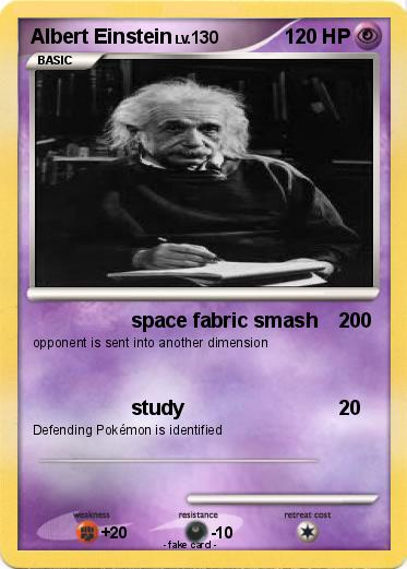 Pokemon Albert Einstein