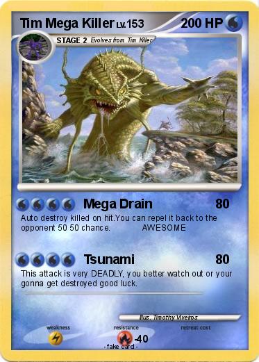 Pokemon Tim Mega Killer