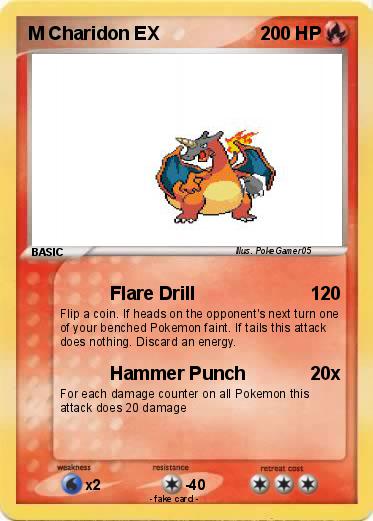 Pokemon M Charidon EX