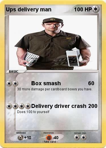 Pokemon Ups delivery man