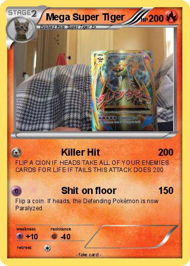 Pokemon Mega Super Tiger