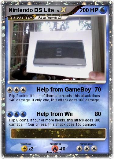 Pokemon Nintendo DS Lite