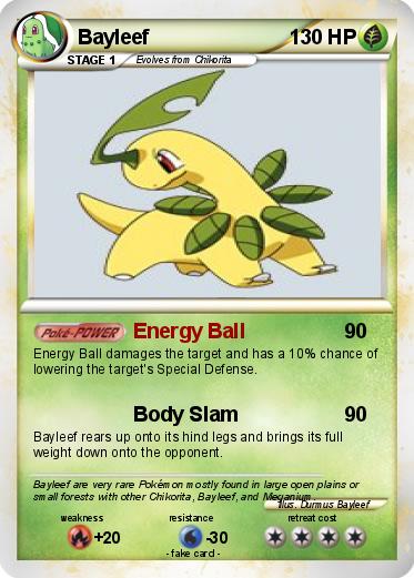 Pokemon Bayleef
