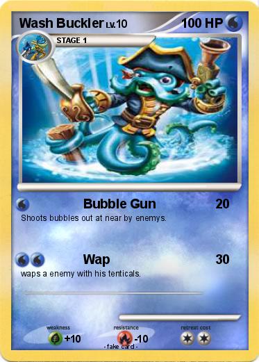 Pokemon Wash Buckler