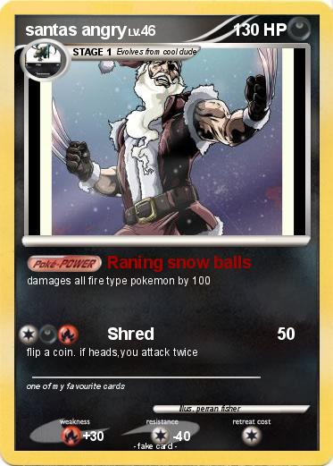 Pokemon santas angry