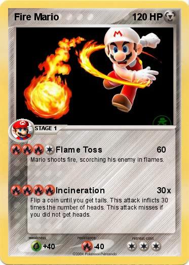 Pokemon Fire Mario 