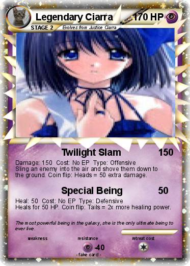 Pokemon Legendary Ciarra
