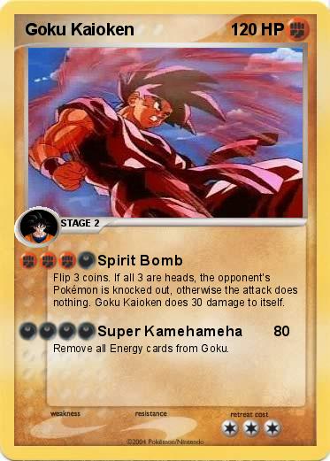 Pokemon Goku Kaioken