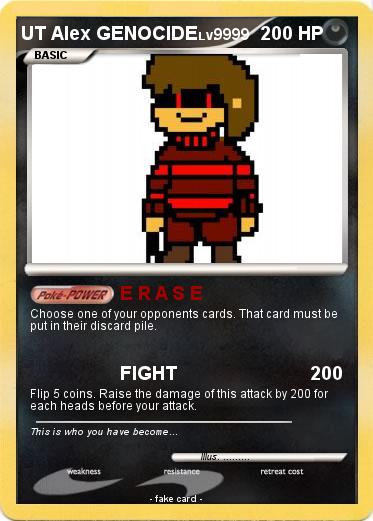 Pokemon UT Alex GENOCIDE