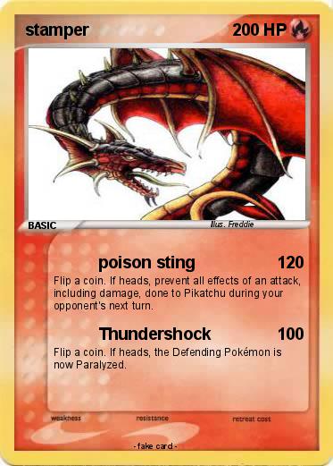 Pokemon stamper