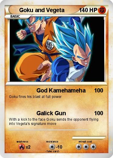 Pokemon Goku and Vegeta
