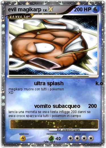 Pokemon evil magikarp