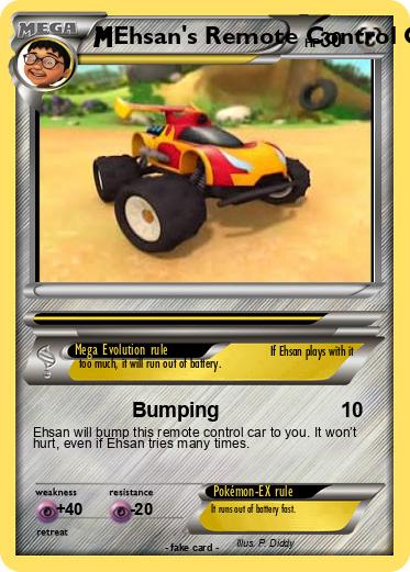 Pokemon Ehsan's Remote Control Car