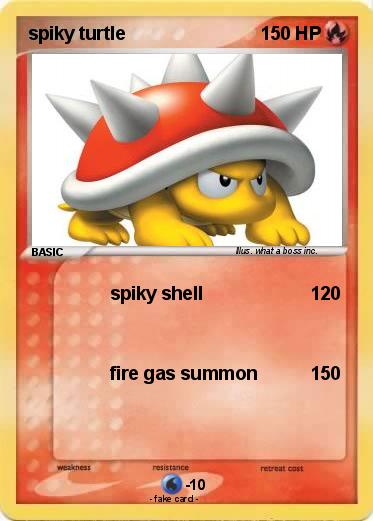 Pokemon spiky turtle