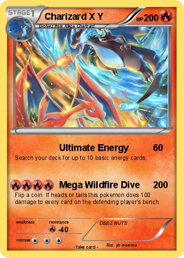 Pokemon Charizard X Y