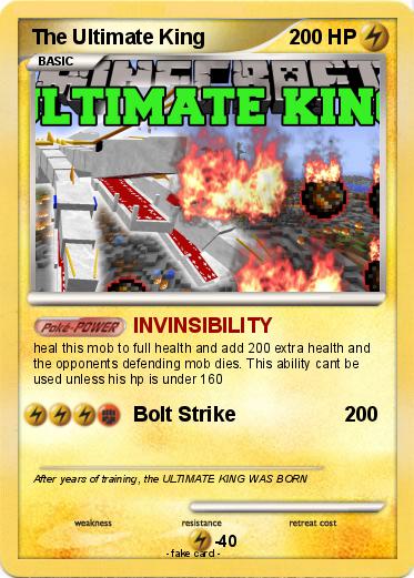 Pokemon The Ultimate King