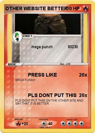 Pokemon OTHER WEBSITE BETTER