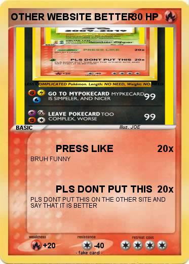 Pokemon OTHER WEBSITE BETTER