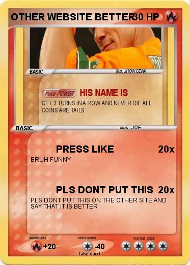 Pokemon OTHER WEBSITE BETTER