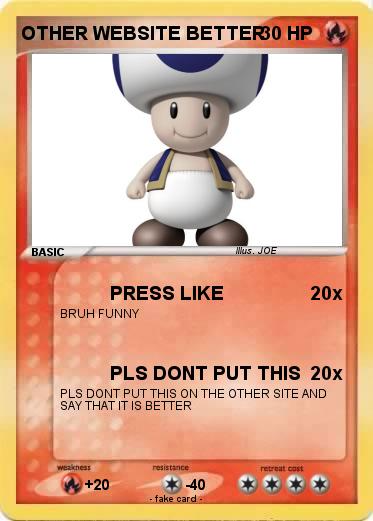 Pokemon OTHER WEBSITE BETTER