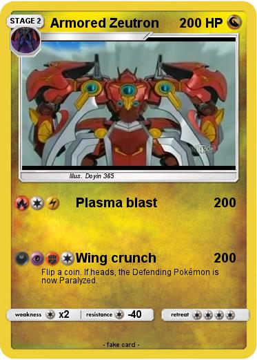 Pokemon Armored Zeutron