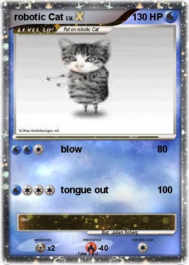 Pokemon robotic Cat