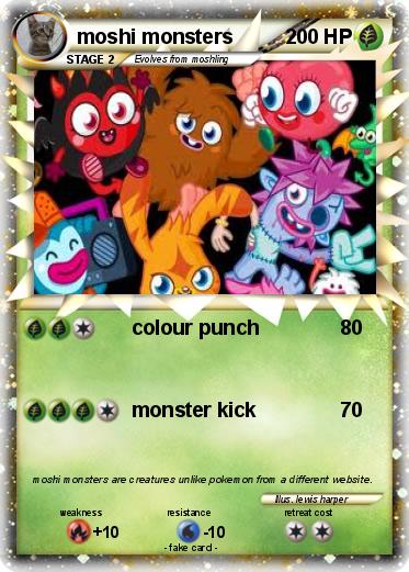 Pokemon moshi monsters