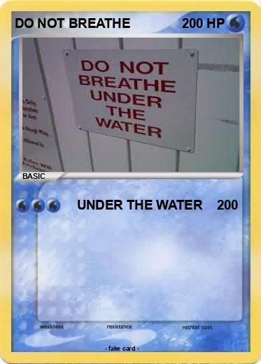 Pokemon DO NOT BREATHE