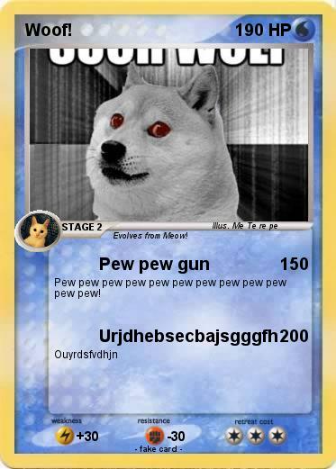 Pokemon Woof!