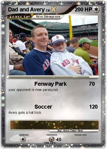 Pokemon Dad and Avery