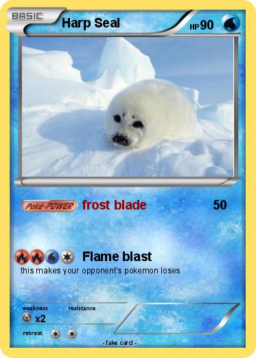 Pokemon Harp Seal