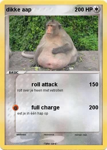 Pokemon dikke aap